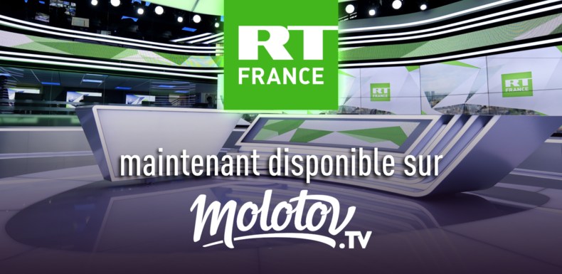 RT France arrive sur Molotov