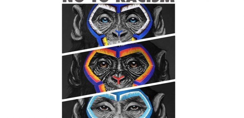 Cette campagne antiracisme dans le foot italien, représentant trois singes, ne passe pas