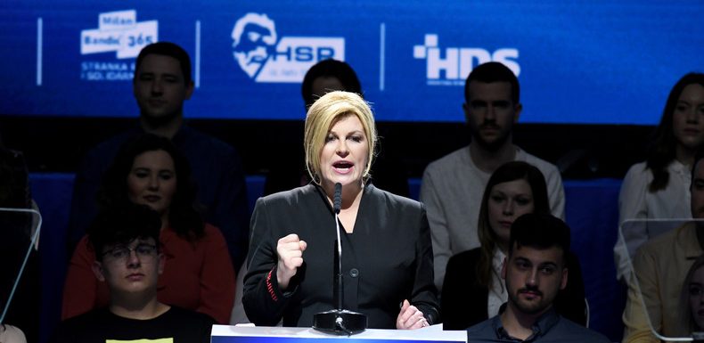 Présidentielle en Croatie: la présidente sortante face à un ancien Premier ministre au deuxième tour