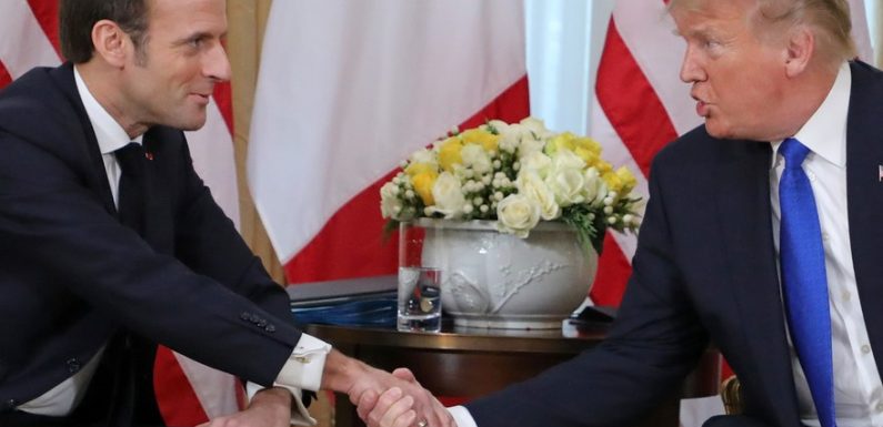 OTAN : Donald Trump « grondé » par Emmanuel Macron