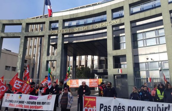 Réforme des retraites : près de 3000 manifestants dans la Drôme et en Ardèche