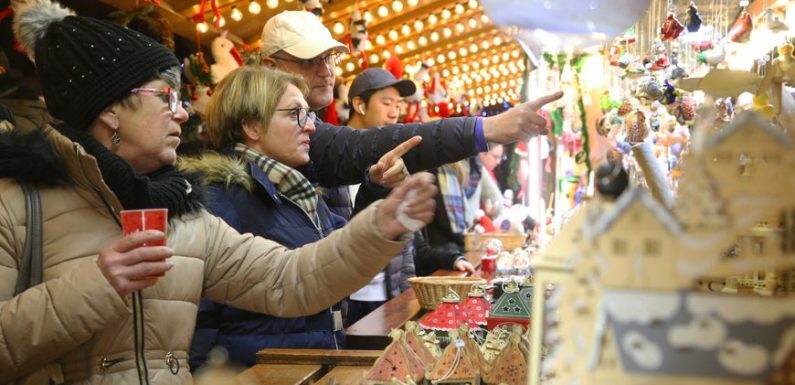 Grève dans les transports : les marchés de Noël d’Alsace ne font pas le plein