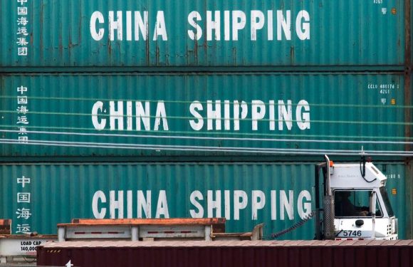 Chinese Exports Fall Amid Trade War