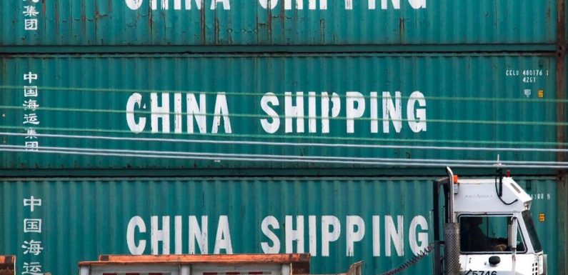 Chinese Exports Fall Amid Trade War