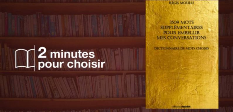 Régis Moulu rassemble « 3509 mots supplémentaires pour embellir mes conversations »