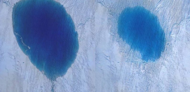 Groenland : Un lac se vide en quelques heures sous les yeux des scientifiques