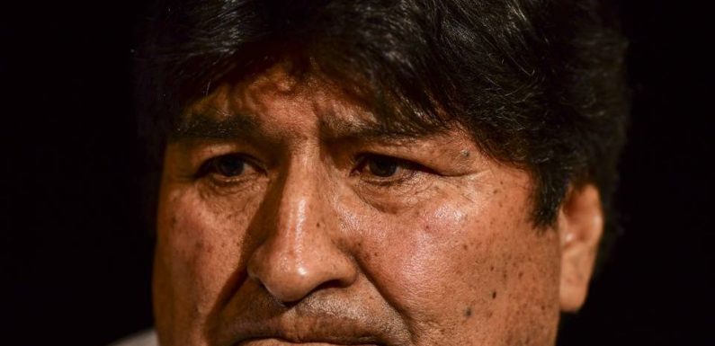 Bolivie : L’ex président Evo Morales sous le coup d’un mandat d’arrêt