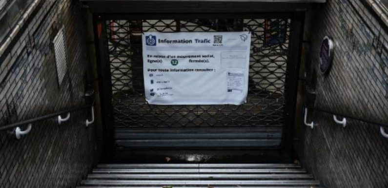 Grève : Le trafic RATP toujours « extrêmement perturbé », 10 lignes de métro fermées lundi