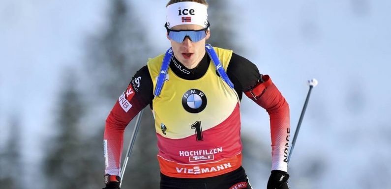 Biathlon: Johannes Boe ne courra pas en janvier et fait une croix sur le classement général