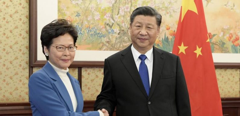 Manifestations à Hong Kong : Xi Jinping affiche son « soutien indéfectible » à la cheffe de l’exécutif