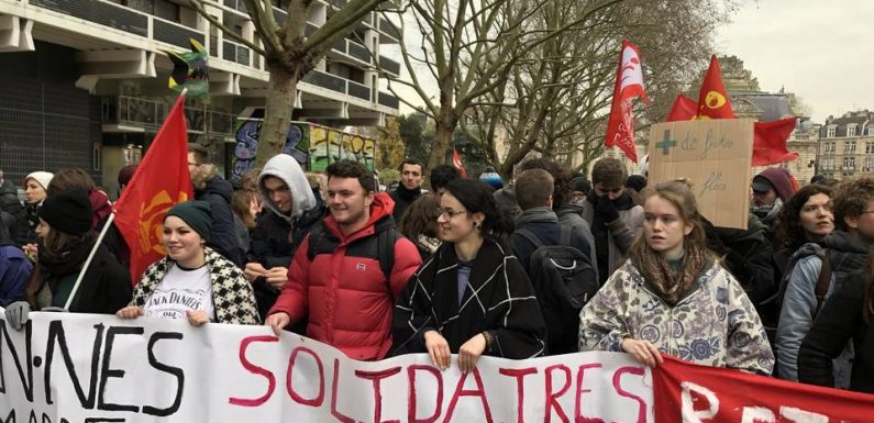 Grève du 10 décembre à Lille: Lycéens et étudiants lillois entrent dans le mouvement