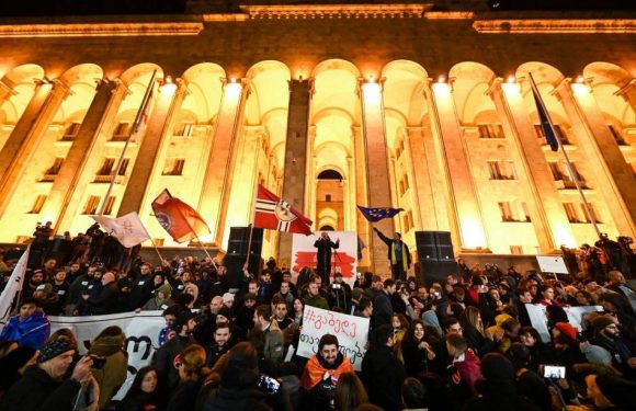 Géorgie : L’opposition jette une substance non-identifiée, la séance interrompue à cause de l’odeur d’excréments