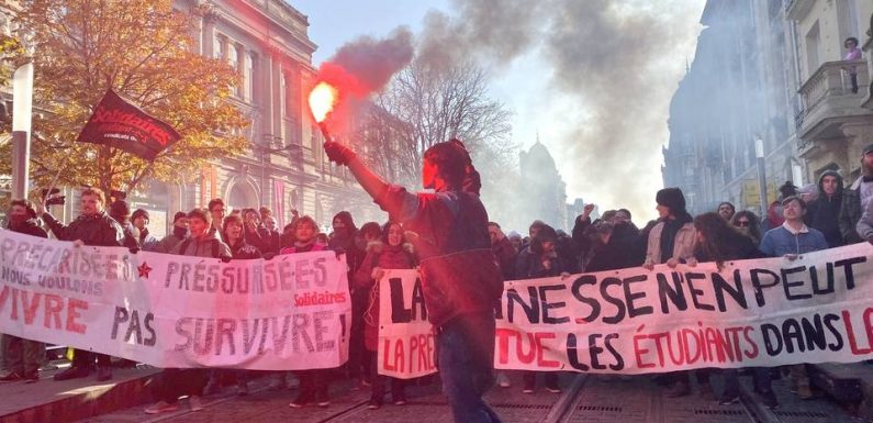 Grève du 5 décembre : La préfecture annonce 20.000 manifestants à Bordeaux, tensions en fin de parcours