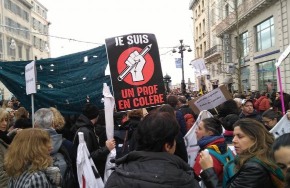 Grève du 5 décembre: « Aucune profession ne peut accepter de perdre 30 % sur sa retraite », dénoncent les enseignants à Marseille