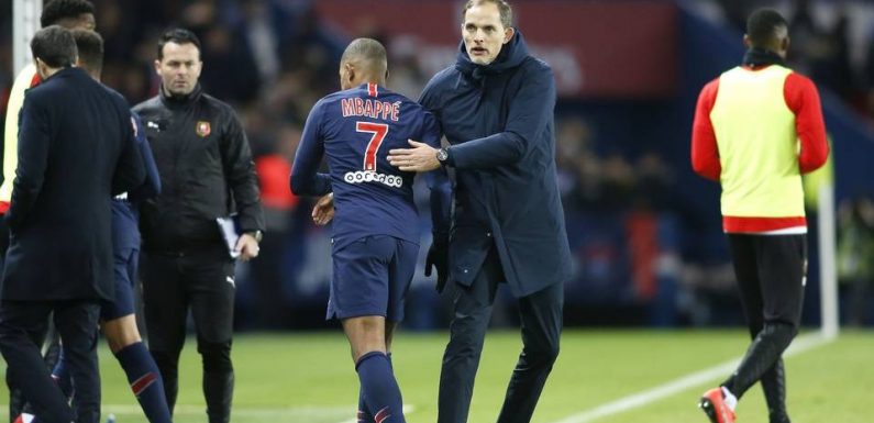 PSG : « Il ne veut jamais sortir ! », Tuchel dédramatise le geste d’humeur de Mbappé contre Montpellier