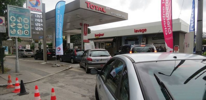 Nantes : Grosse affluence aux pompes à essence, des stations à sec