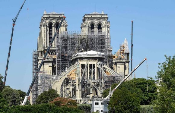 Incendie de Notre-Dame : Le démontage de l’échafaudage priorité absolue des travaux de la cathédrale