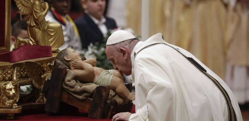 Le pape célèbre la gratuité de l’amour dans son homélie de Noël