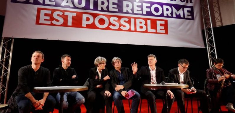 Réforme des retraites : De Besancenot à Faure, la gauche (presque) unie à Saint-Denis contre le gouvernement
