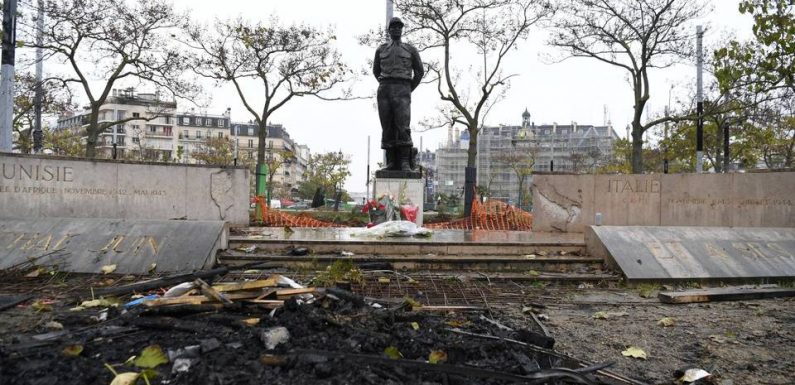« Gilets jaunes » à Paris : « J’ai craqué »… Un manifestant condamné à un an ferme pour avoir dégradé la statue du maréchal Juin