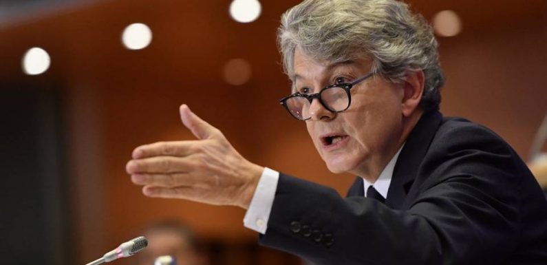 Le commissaire européen Thierry Breton plaide pour une « industrie européenne de défense »