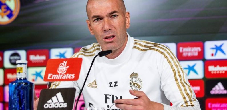 Espagne : « Il faut penser au jeu », Zidane dédramatise à la veille du Clasico Barça-Real