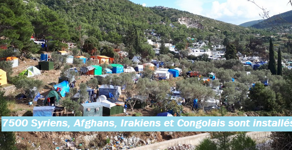 Grèce : dans la « jungle » des migrants de Samos, une vie d’ennui et de désespoir au milieu des déchets