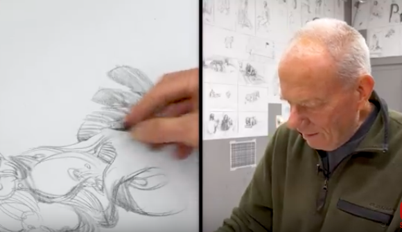 Meditation for Artists: Learn Moebius’ Meditative Technique Called “Automatic Drawing”