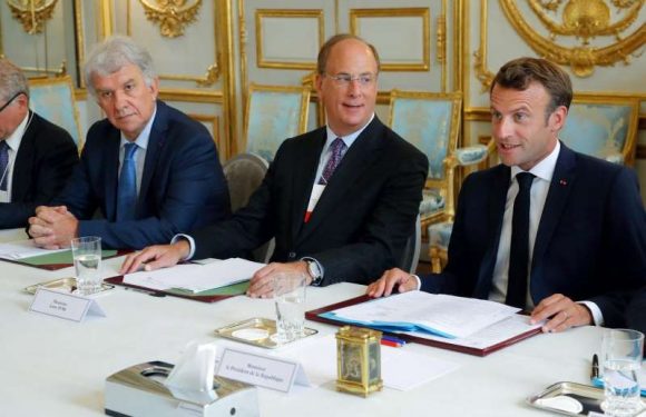 Est-il vrai que Macron a rencontré le groupe BlackRock, spécialisé dans les fonds de pension ?