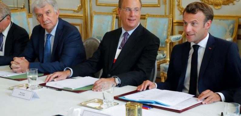 Est-il vrai que Macron a rencontré le groupe BlackRock, spécialisé dans les fonds de pension ?