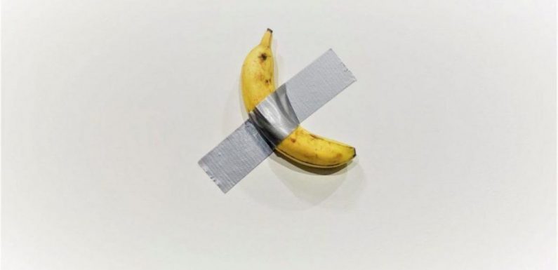 Art: quand une ‘banane’ s’arrache à 135 000 euros