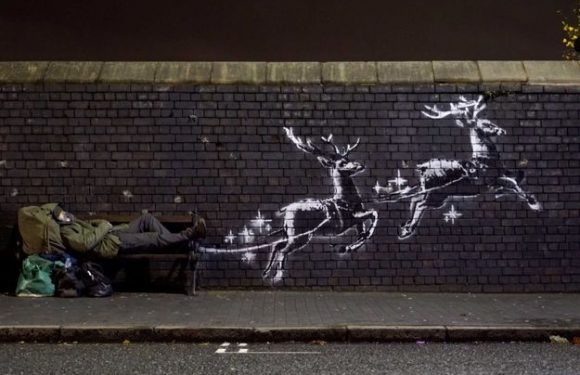 Banksy dévoile sa dernière œuvre à Birmingham