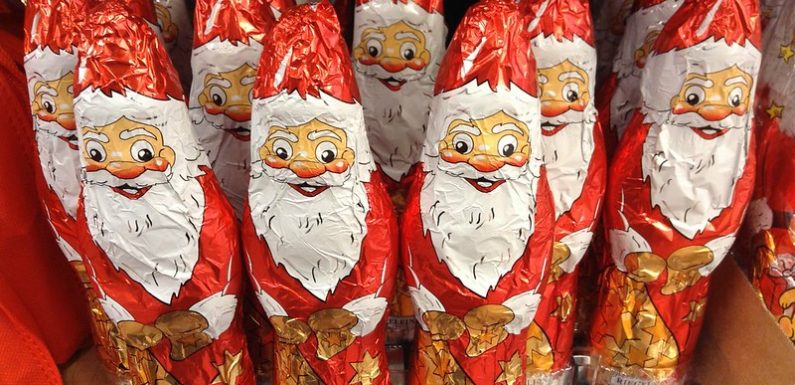 L’histoire étonnante du Père Noël en chocolat