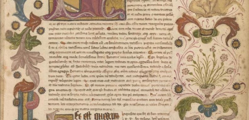 160,000 Pages of Glorious Medieval Manuscripts Digitized: Visit the Bibliotheca Philadelphiensis