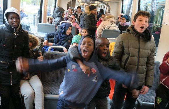 Inauguration du T4 en Seine-Saint-Denis : «Ce tram va changer notre vie!»