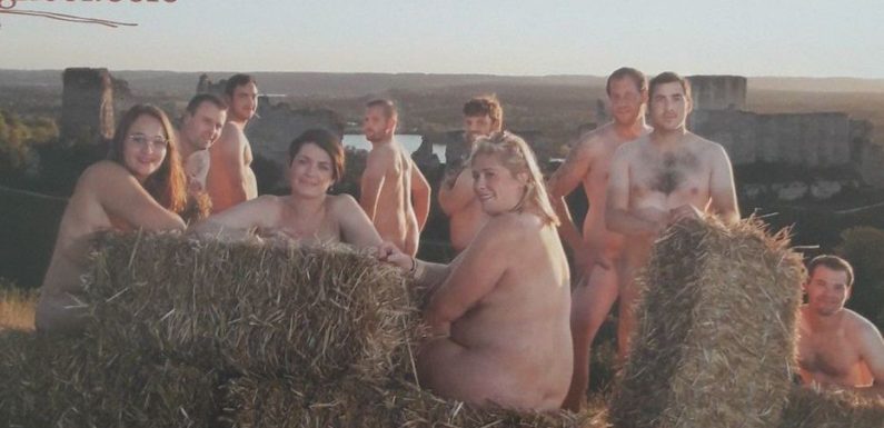 Eure : les agriculteurs se mettent à nu pour un calendrier