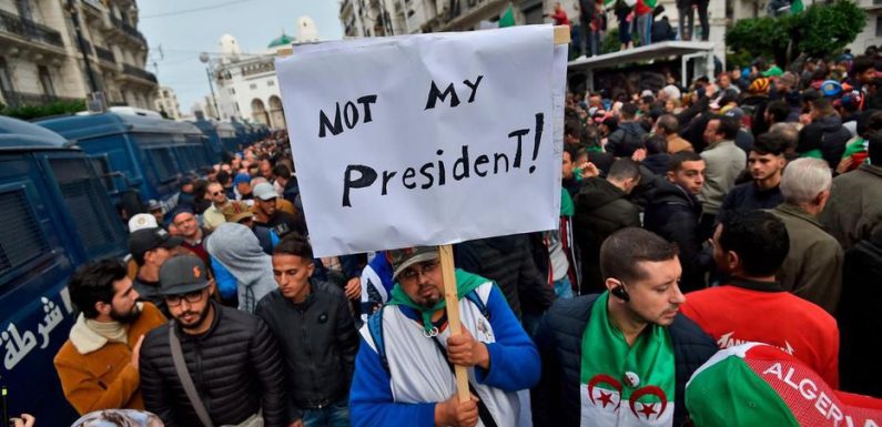 Algérie : Tebboune, à peine élu président et déjà conspué