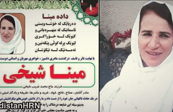 Report on Death of Kurdish Civilian During November Protests in Tehran