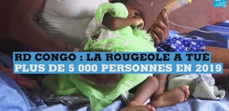 RD Congo : la rougeole fait plus de morts qu’Ebola