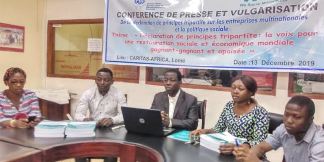 Togo : l’Ong SADD insiste sur l’accès aux voies de recours, en cas de violation des droits des travailleurs