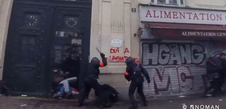 Manifestant frappé par des policiers à Paris le 5 décembre : une enquête ouverte