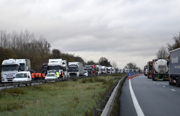Carburants : les transporteurs routiers se mobilisent contre la hausse des taxes