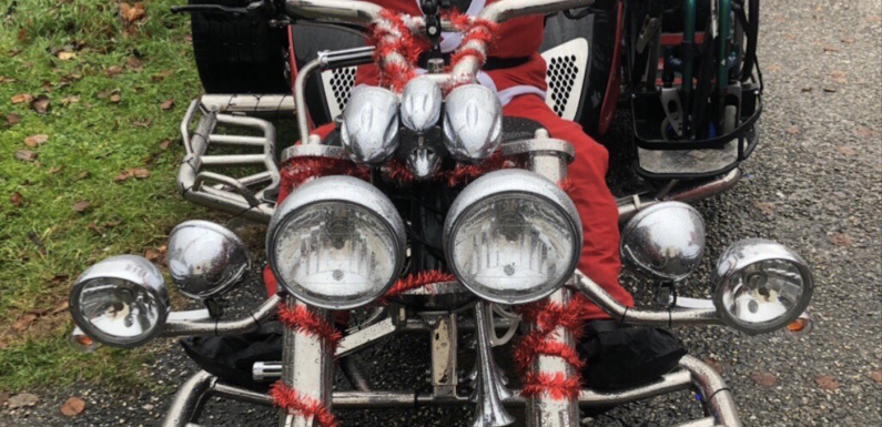 Bordeaux : 1300 motards déguisés en Père Noël ont distribué des cadeaux aux enfants malades