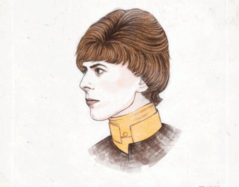50 Years of Changing David Bowie Hair Styles in One Animated GIF