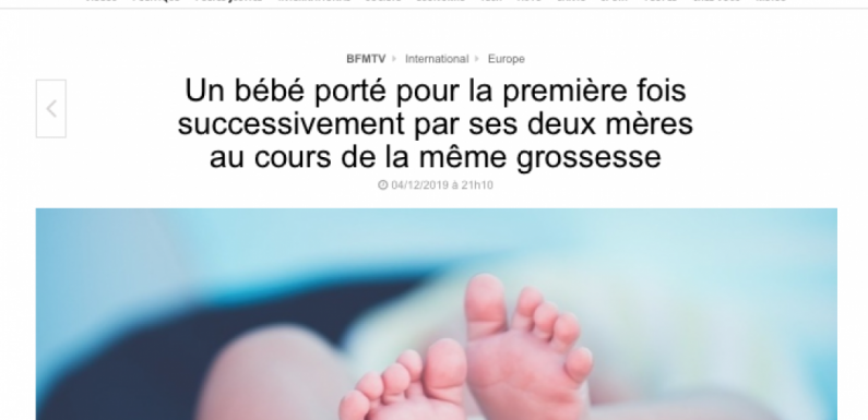 Pour le lobby LGBT, dès la fécondation il y a bébé