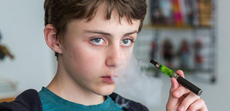 Etats-Unis : le nombre de jeunes vapoteurs de 14 ans ou moins a triplé en cinq ans