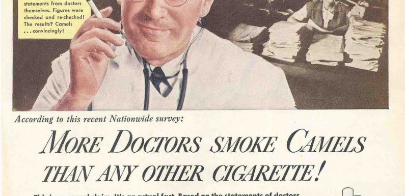 When Tobacco Companies Used Doctors to Sell Cigarettes