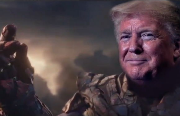 Trump se ridiculise en s’identifiant à Thanos, super-méchant de Marvel