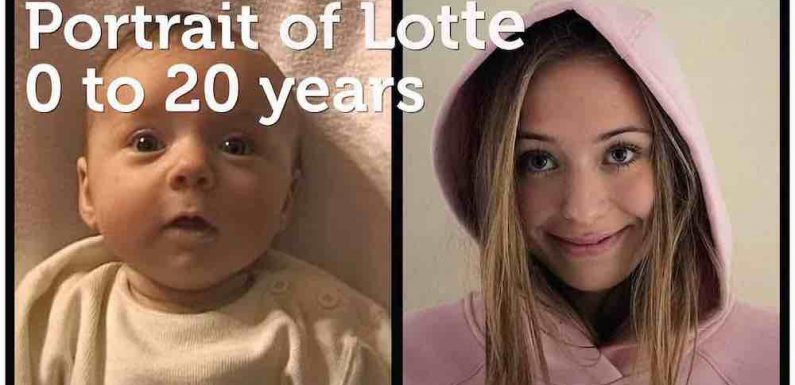 Il crée une vidéo accélérée d’une fille qui grandit entre 0 et 20 ans