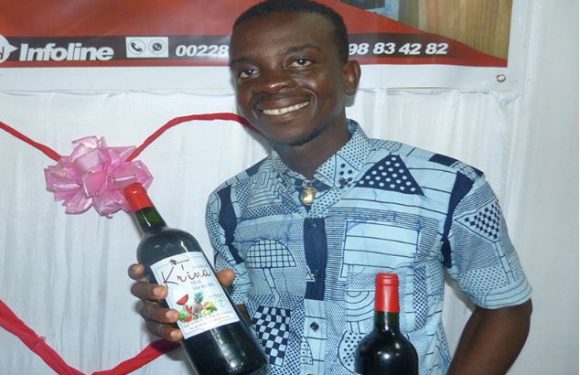 Kangni Djiwonou, le jeune togolais qui produit du vin